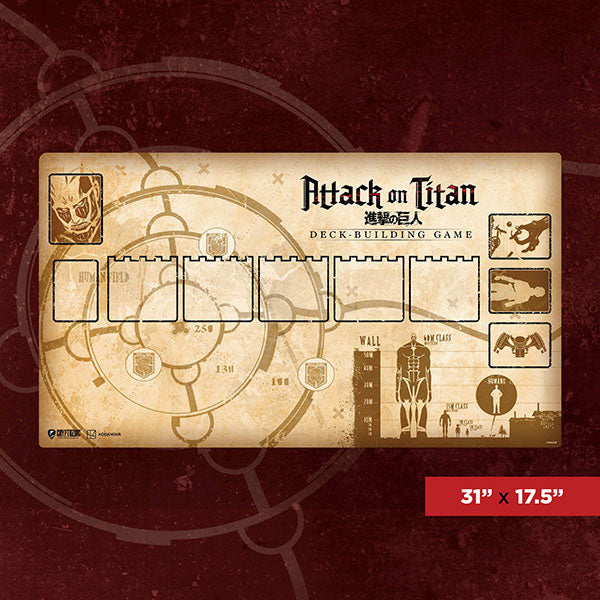 Attack on Titan Deck-Building Game Playmat