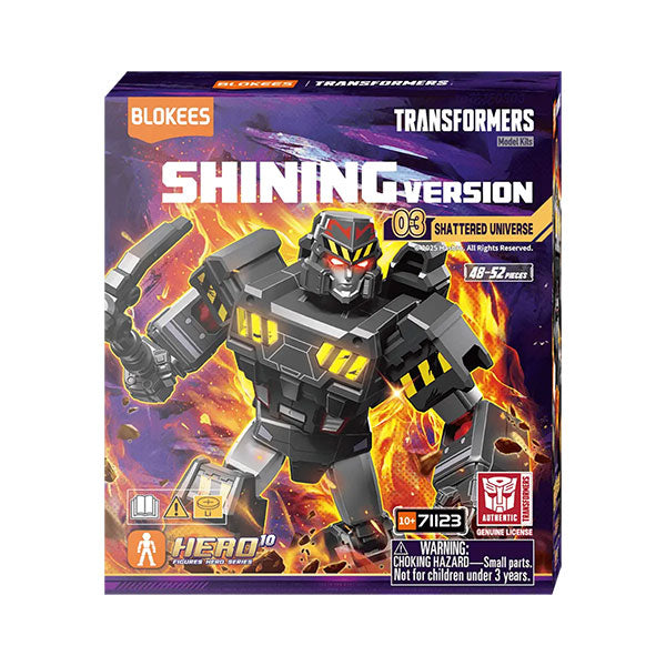 Transformers Blokees: 4-inch Shining Model Kit- SV03 Shattered Universe