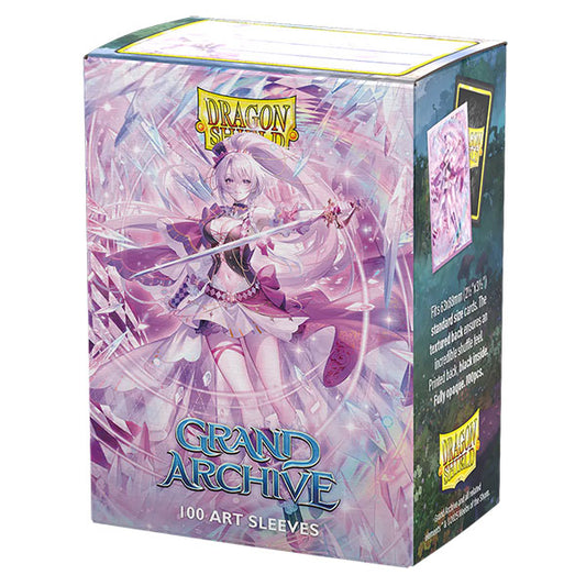 Dragon Shield Sleeves: Standard DUAL- Matte 'Grand Archive Merlin, Brilliant Vestige' Art, Limited Edition (100 ct.)