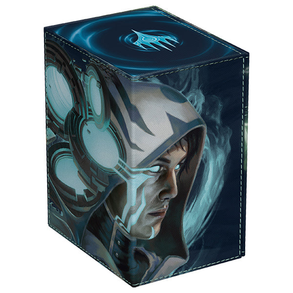 Deck Case: Flip'n'Tray 133+ MTG- Reality Fracture- Blue Uncommon / Green Uncommon
