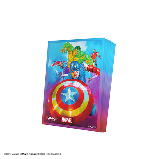 Card Sleeves: MTG Premium Art- Marvel Super Heroes