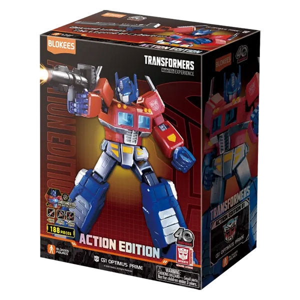 Transformers Blokees: 8-inch Action Light Up Model Kit- AE01 G1 Optimus Prime