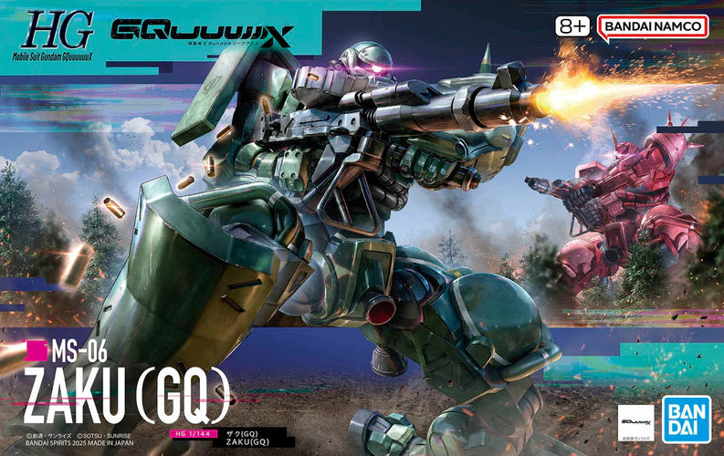 Gundam Model Kit: HGUC 1/144 - MS-06S Zaku II