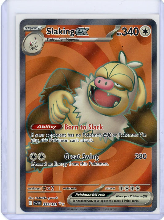 Slaking ex - 227/191 - SV08: Surging Sparks [NM]
