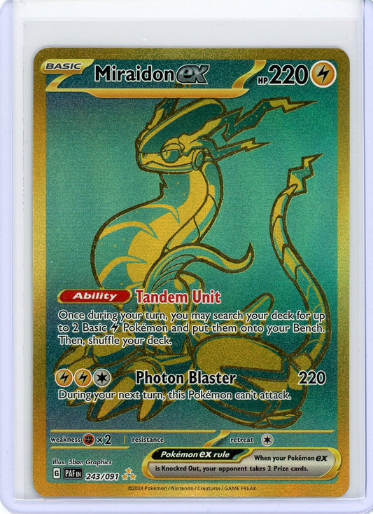 Miraidon ex - SV: Paldean Fates 243/091