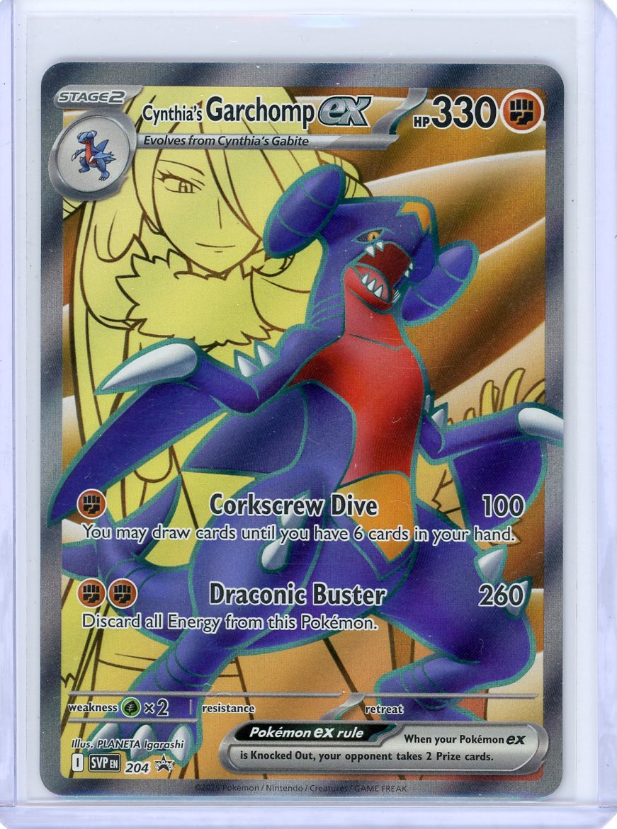 Cynthia's Garchomp ex -204- SV: Scarlet & Violet Promo Cards