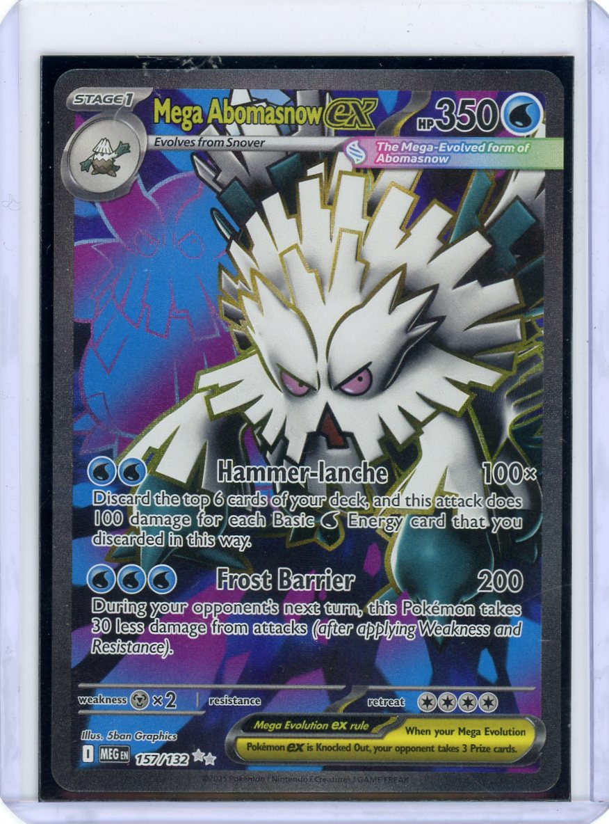 Mega Abomasnow ex - 157/132 - ME01: Mega Evolution