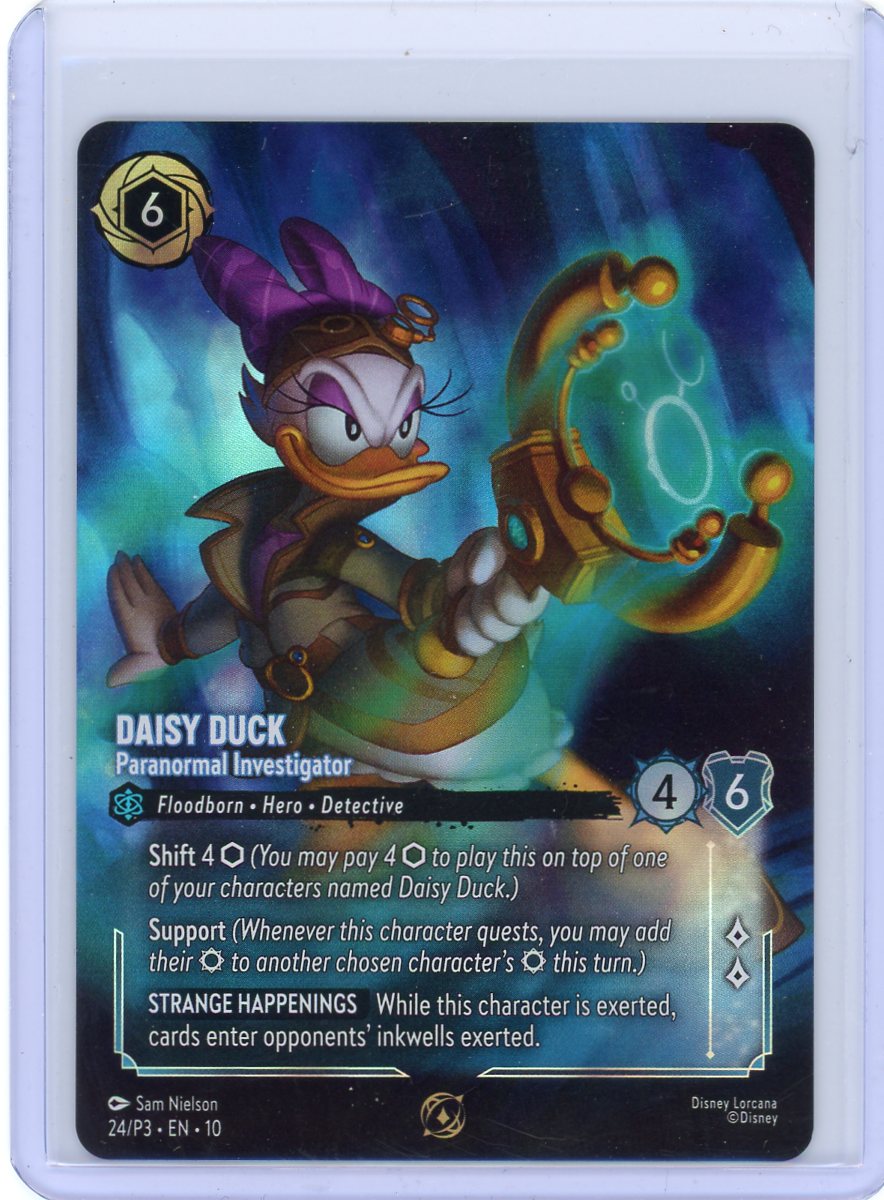 Disney Lorcana: Daisy Duck - Paranormal Investigator (Store Championship)
