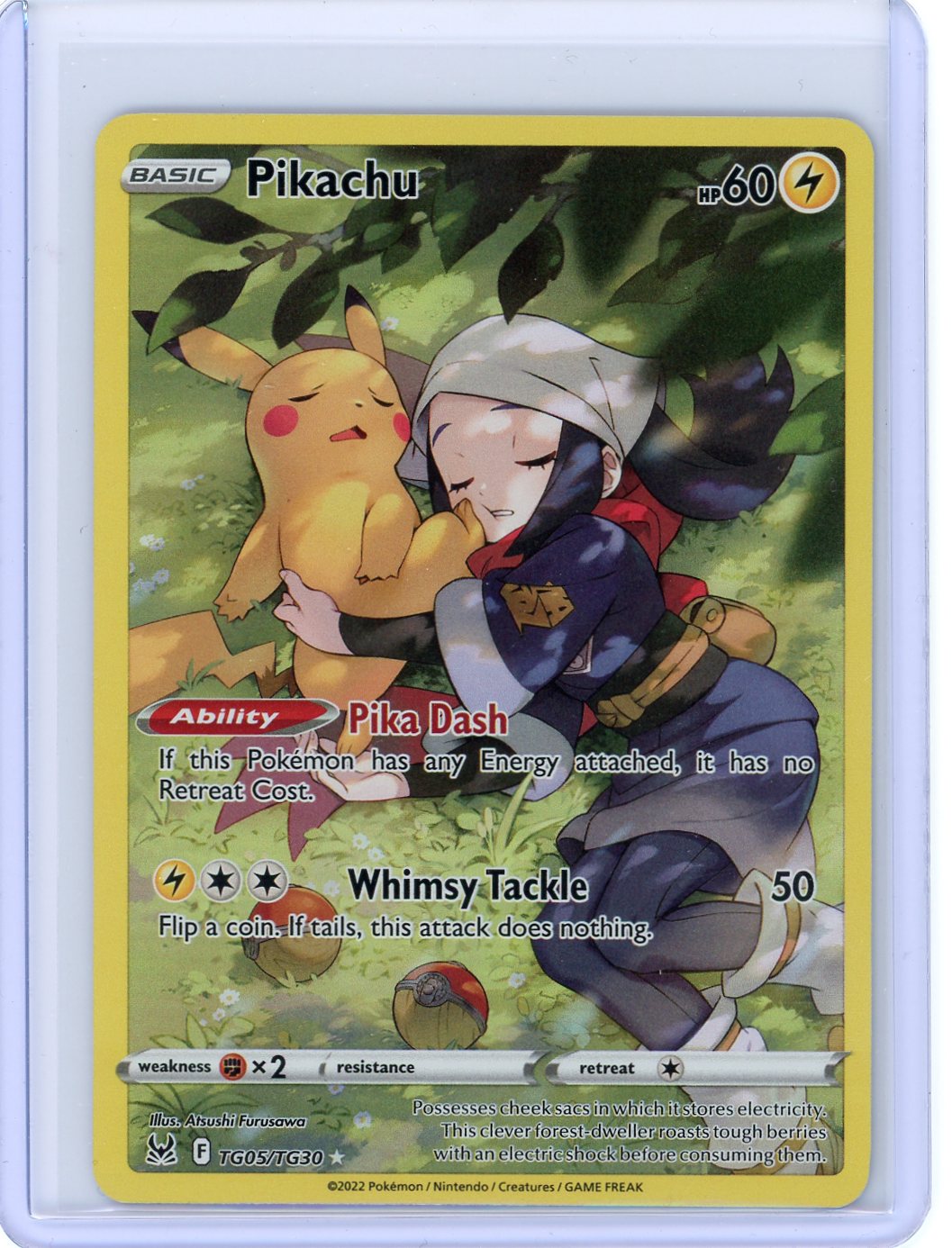 Pikachu - SWSH: Lost Origin Trainer Gallery - TG05