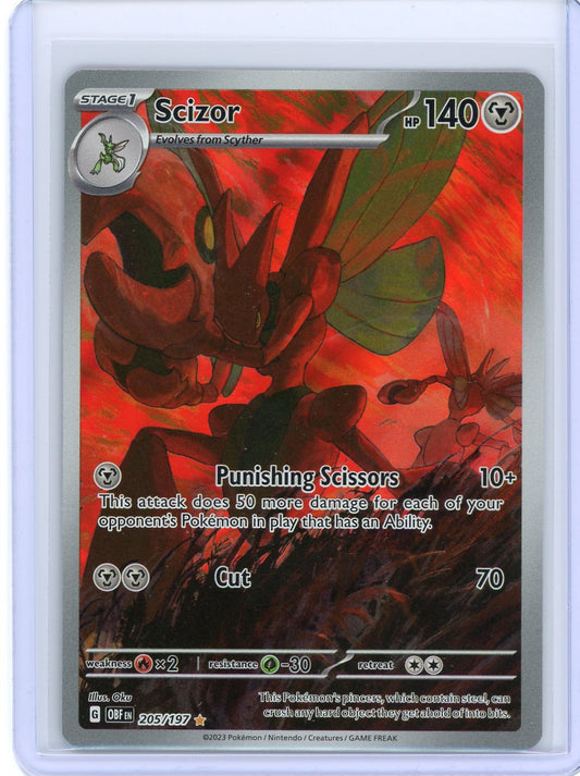 Scizor - 205/197 - SV03: Obsidian Flames