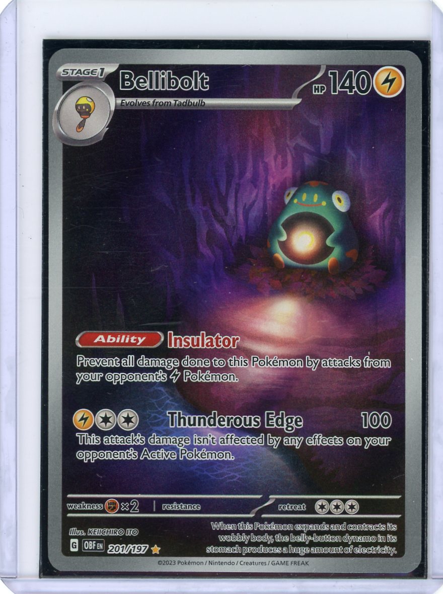 Bellibolt - 201/197 - SV03: Obsidian Flames