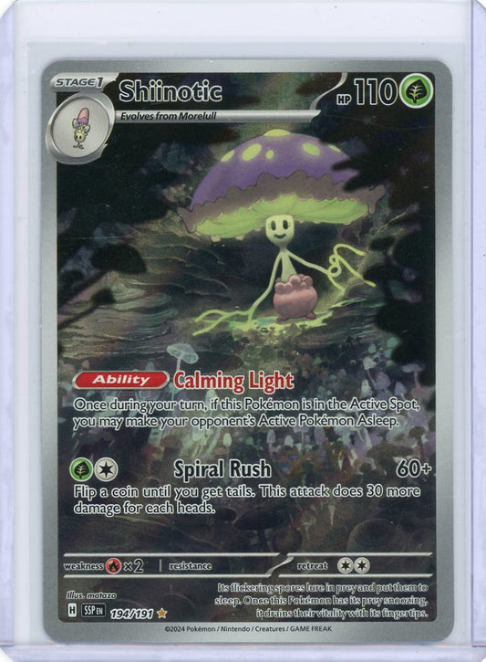 Shiinotic - 194/191 - SV08: Surging Sparks