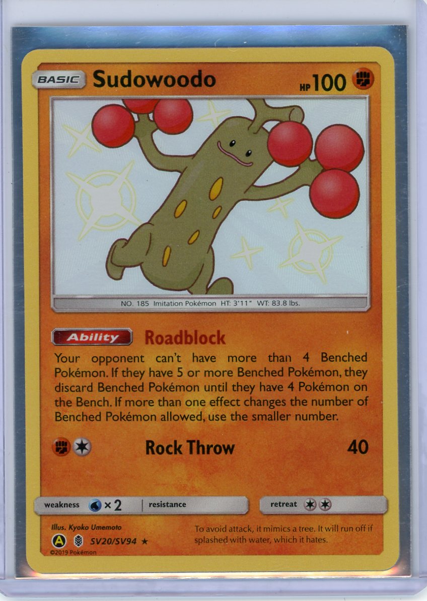 Sudowoodo - Hidden Fates: Shiny Vault