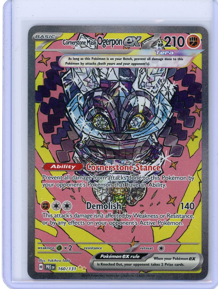 Cornerstone Mask Ogerpon EX - 160/131