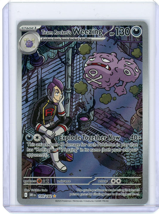 Team Rocket's Weezing - 199/182 - SV10: Destined Rivals