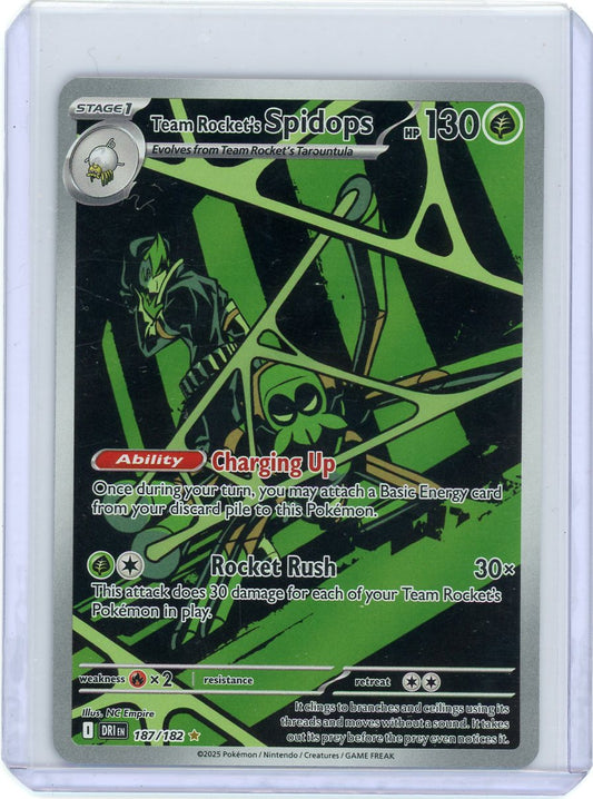 Team Rocket's Spidops - 187/182 - SV10: Destined Rivals