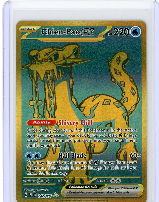 Chien-Pao ex - SV: Paldean Fates - 242/091
