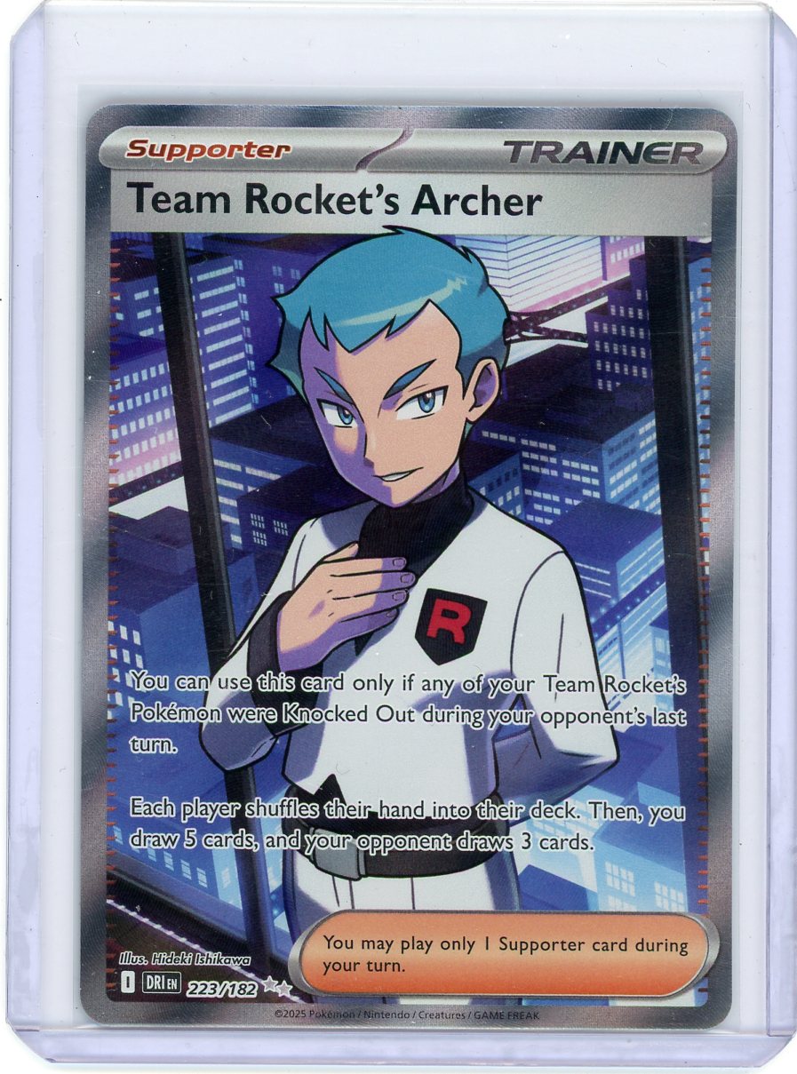 Team Rocket's Archer - 223/182 - SV10: Destined Rivals