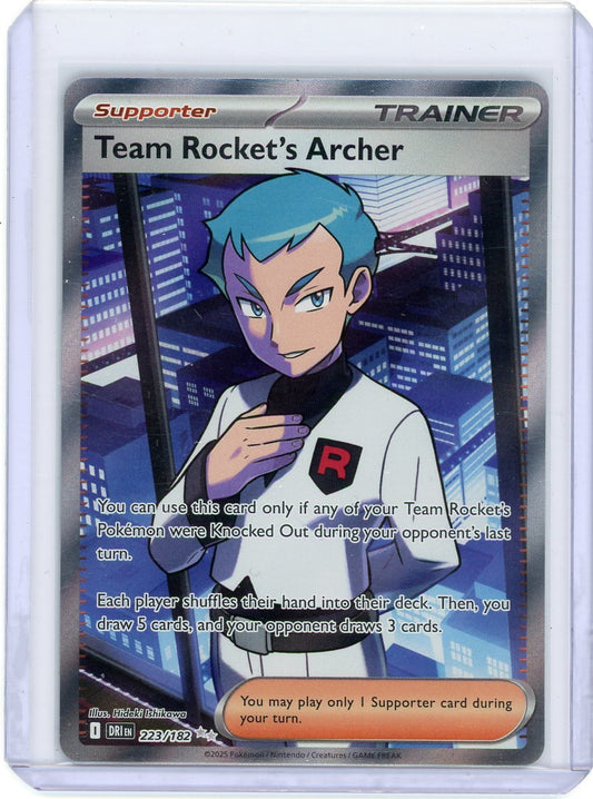 Team Rocket's Archer - 223/182 - SV10: Destined Rivals