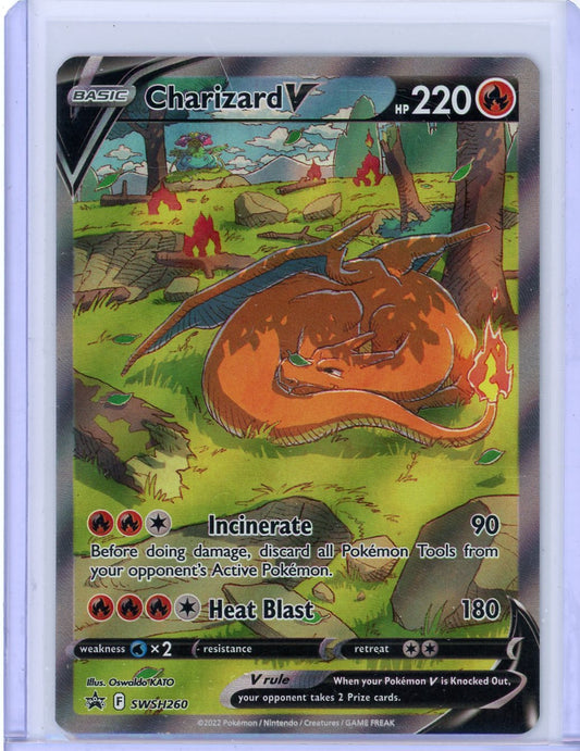 Charizard V - SWSH260 - SWSH: Sword & Shield Promo Cards
