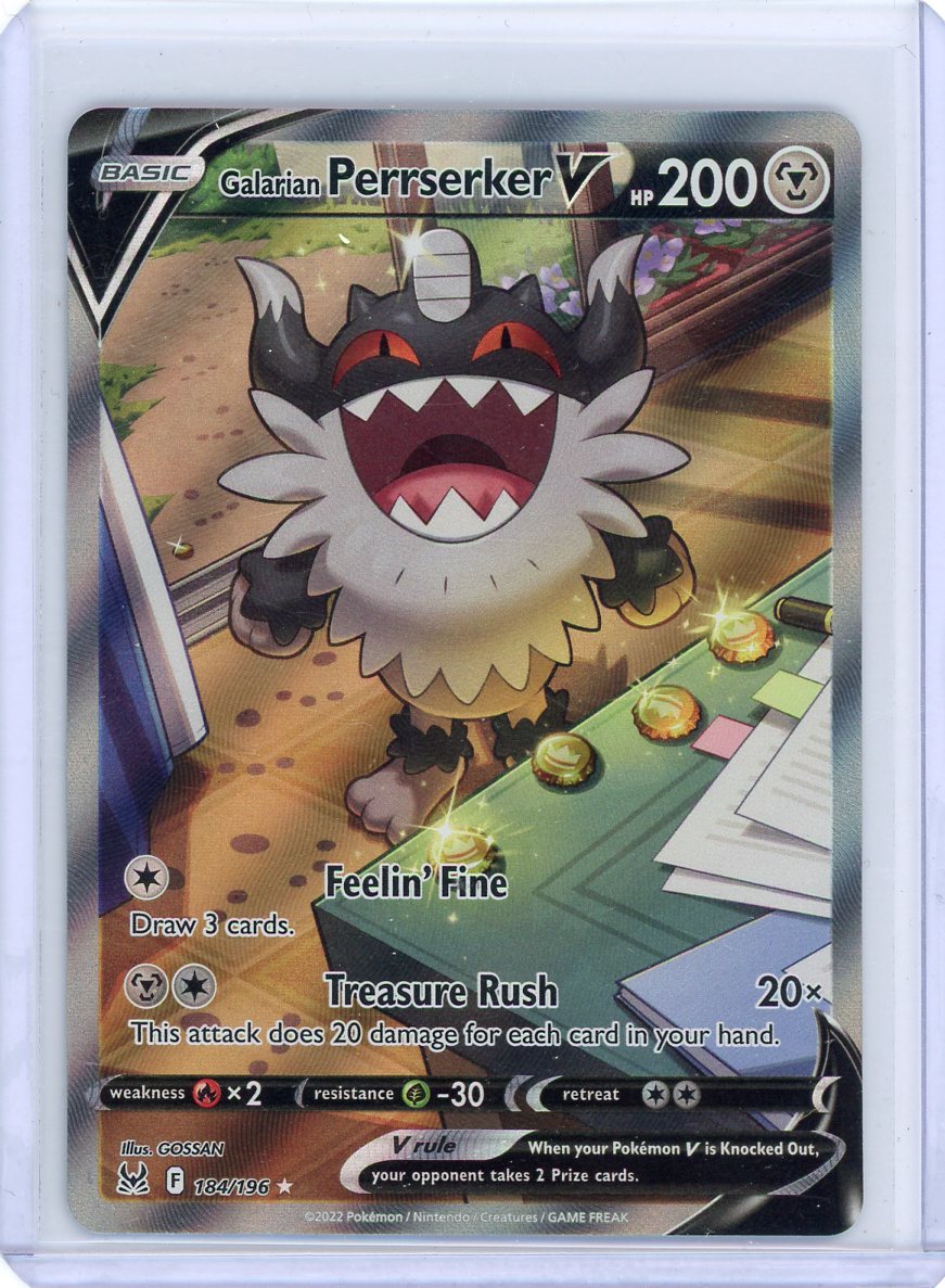 Galarian Perrserker V (Alternate Full Art) - SWSH11