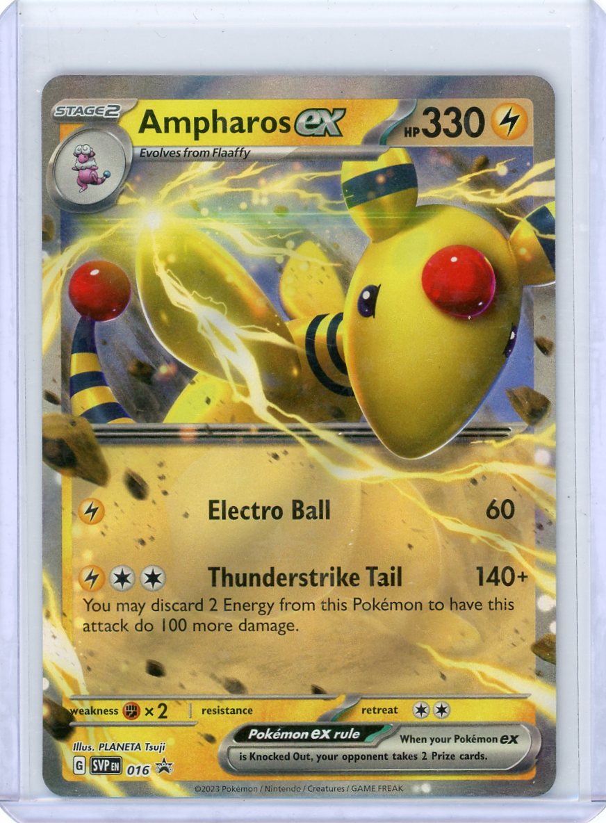 Ampharos ex - Prize Pack Series Cards