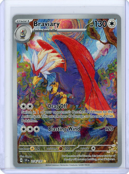 Braviary - 214/191 - SV08: Surging Sparks