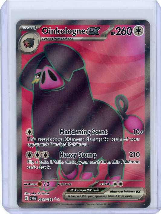 Oinkologne ex - 234/198 - Scarlet & Violet Base Set
