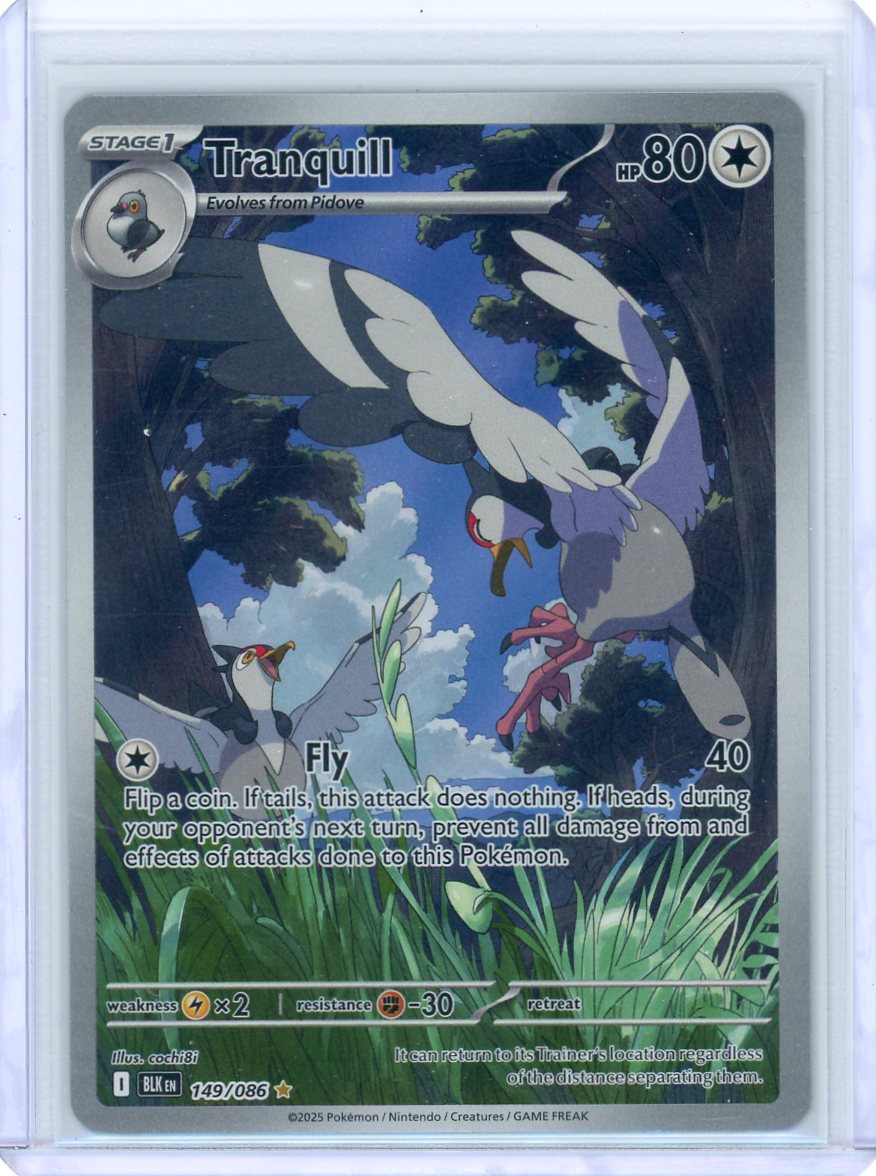 Tranquill - 149/086 - SV: Black Bolt