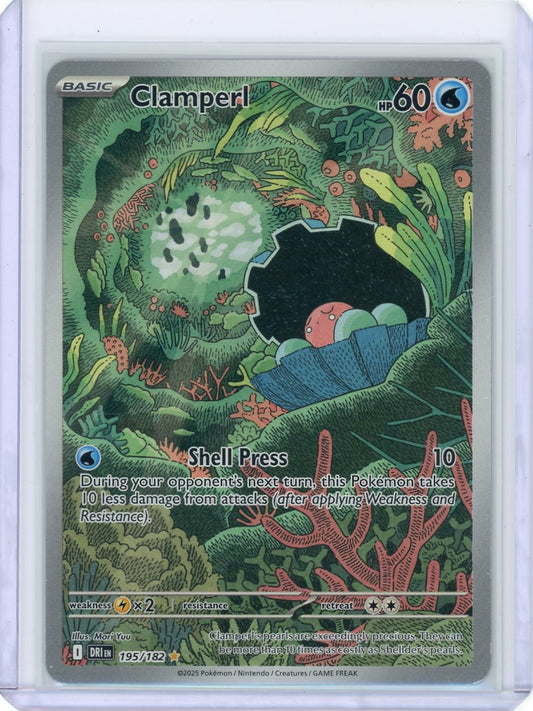 Clamperl - 195/182 - SV10: Destined Rivals