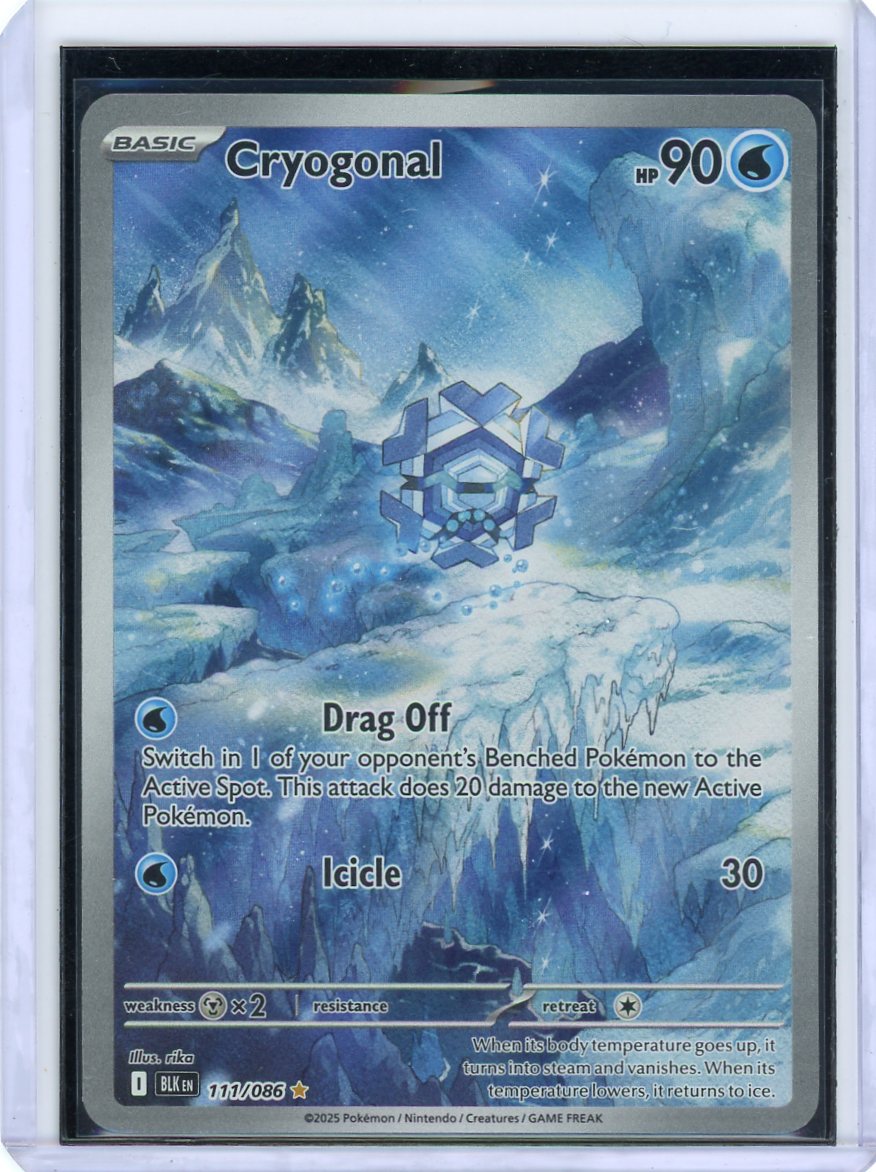 Cryogonal - 111/086 - SV: Black Bolt