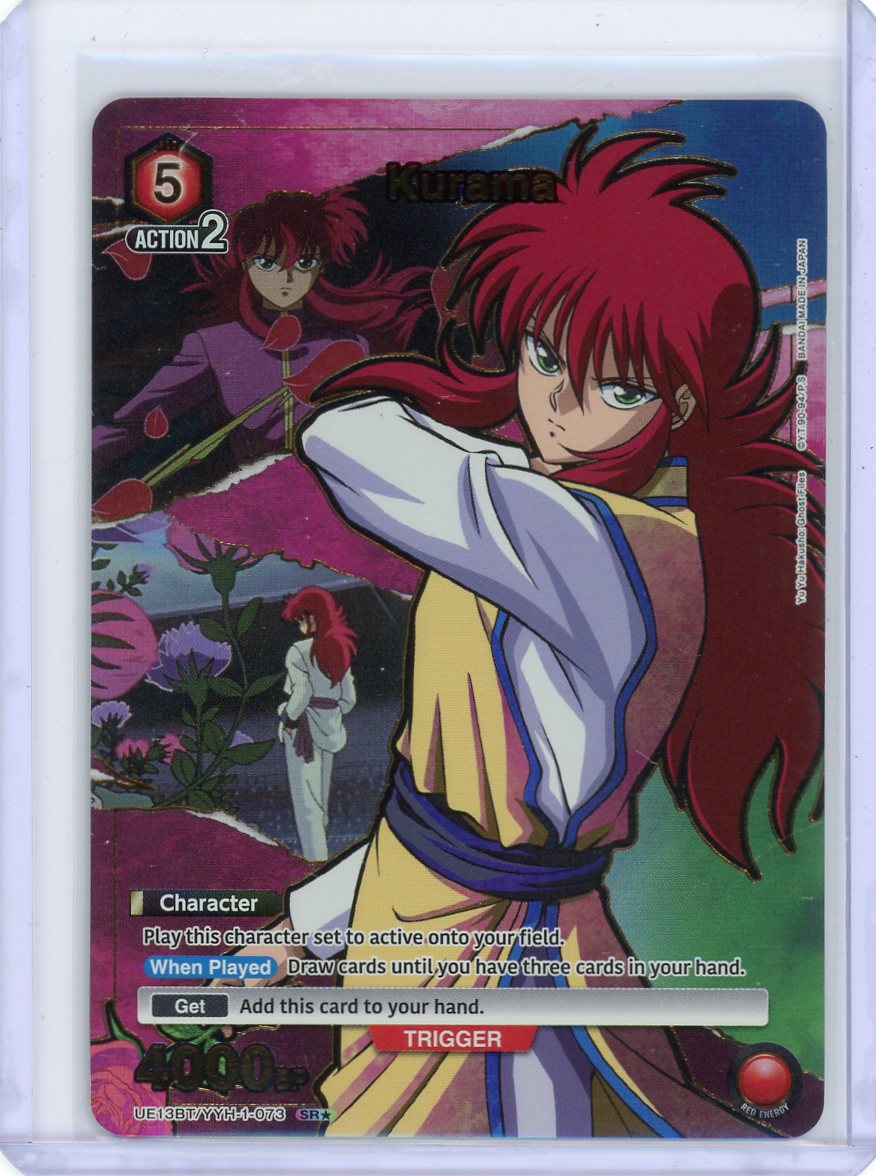 Kurama (073) (SR*) - UE13BT: Yu Yu Hakusho: Ghost Files
