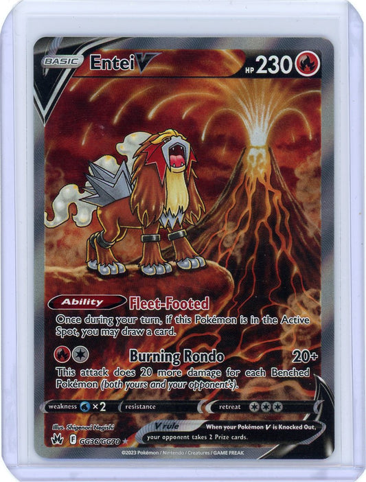 Entei V - Crown Zenith: Galarian Gallery GG36/GG70 [NM-]