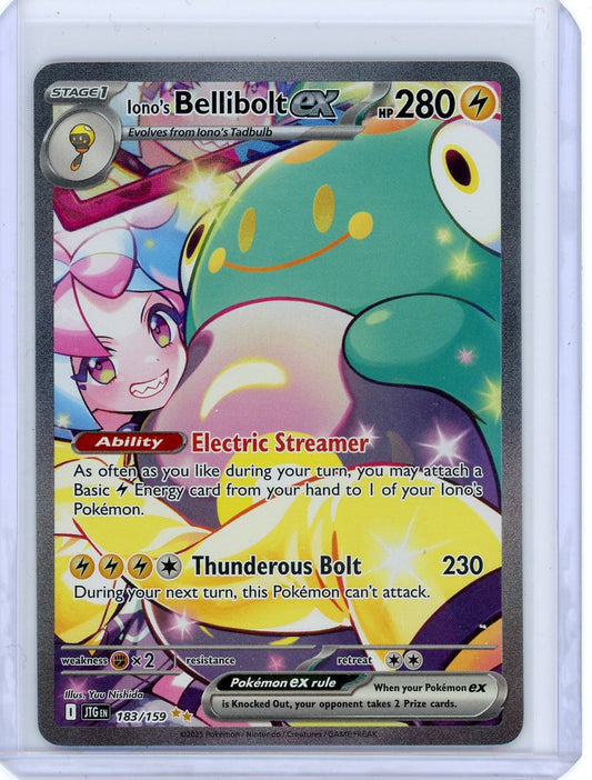 Iono's Bellibolt ex - 183/159 - SV09: Journey Together