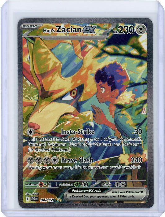 Hop's Zacian ex - 186/159 - SV09: Journey Together