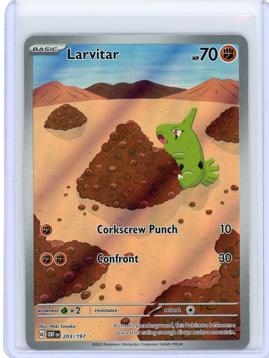 Larvitar - 203/197 - SV03: Obsidian Flames