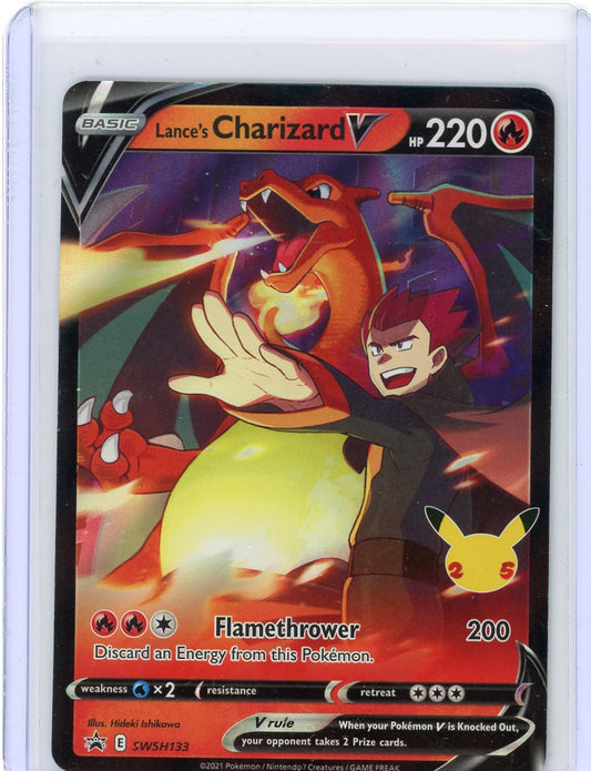 Lance's Charizard V - SWSH133 - Sword & Shield Promo Cards