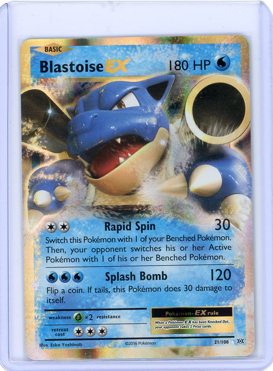 Blastoise EX - XY - Evolutions 21/108