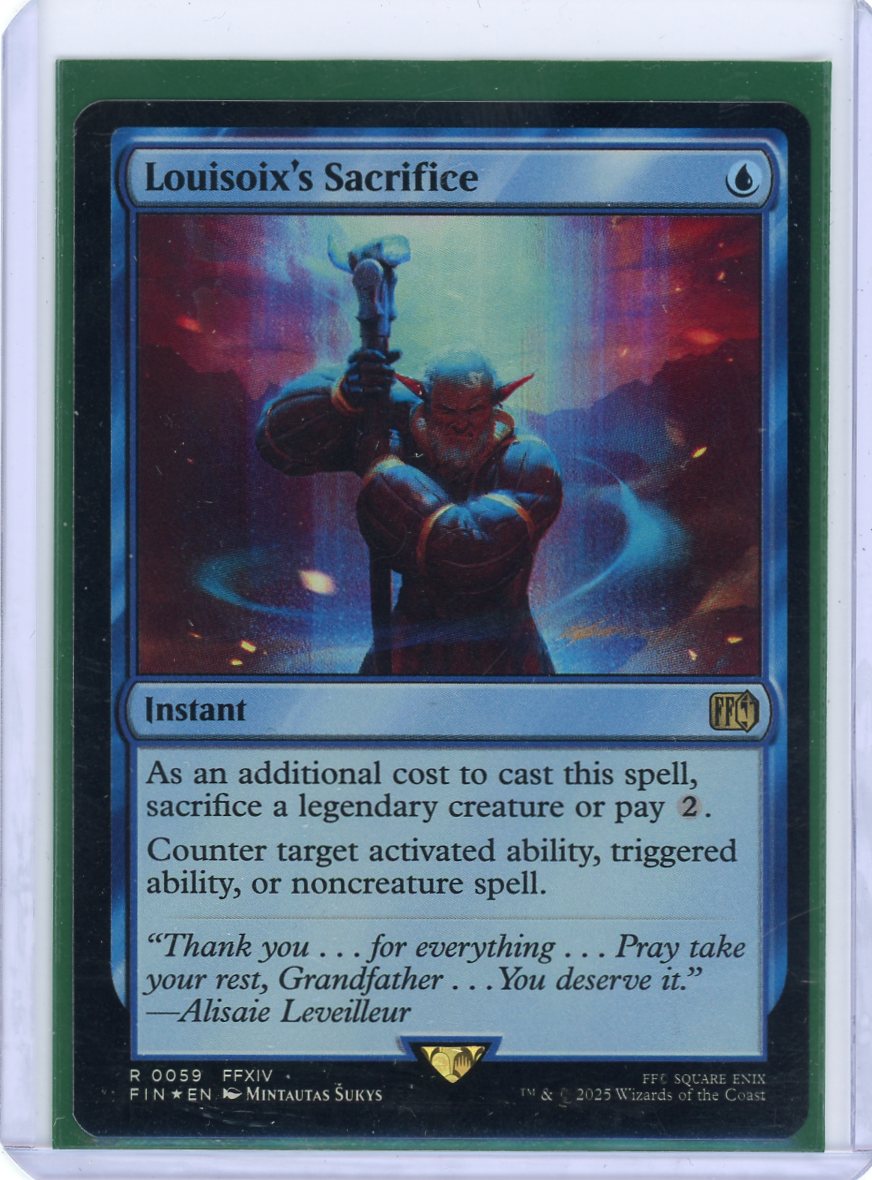Louisoix's Sacrifice - FINAL FANTASY [Holo]