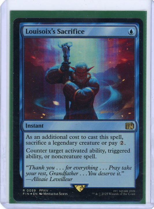 Louisoix's Sacrifice - FINAL FANTASY [Holo]