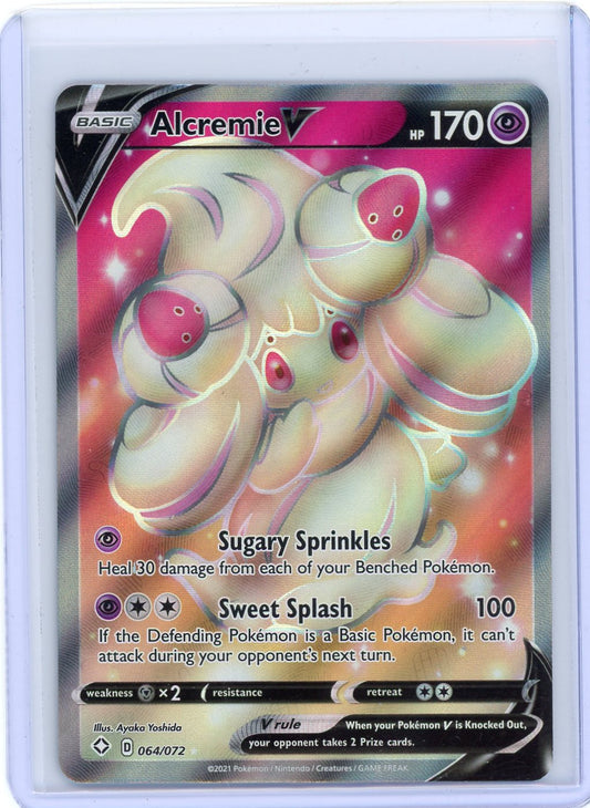 Alcremie V (Full Art) - Shining Fates 064/072