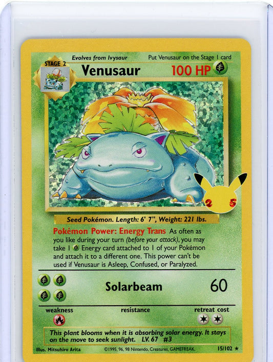 Venusaur -15/102- Celebrations: Classic Collection