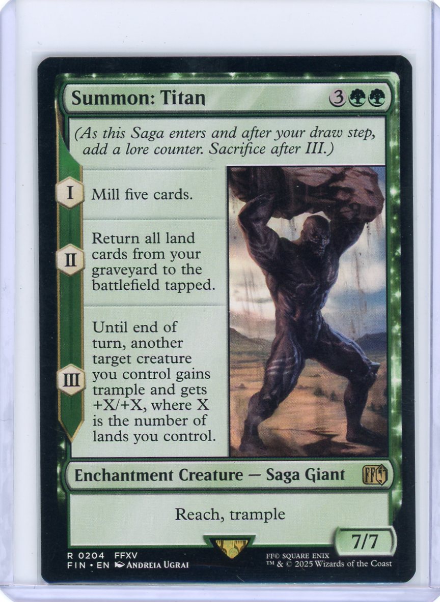 Summon: Titan - FINAL FANTASY