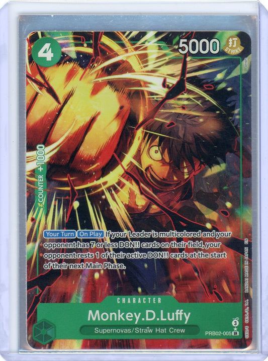 Monkey.D.Luffy - PRB02-005 (Alternate Art) - Premium Booster -The Best- Vol. 2