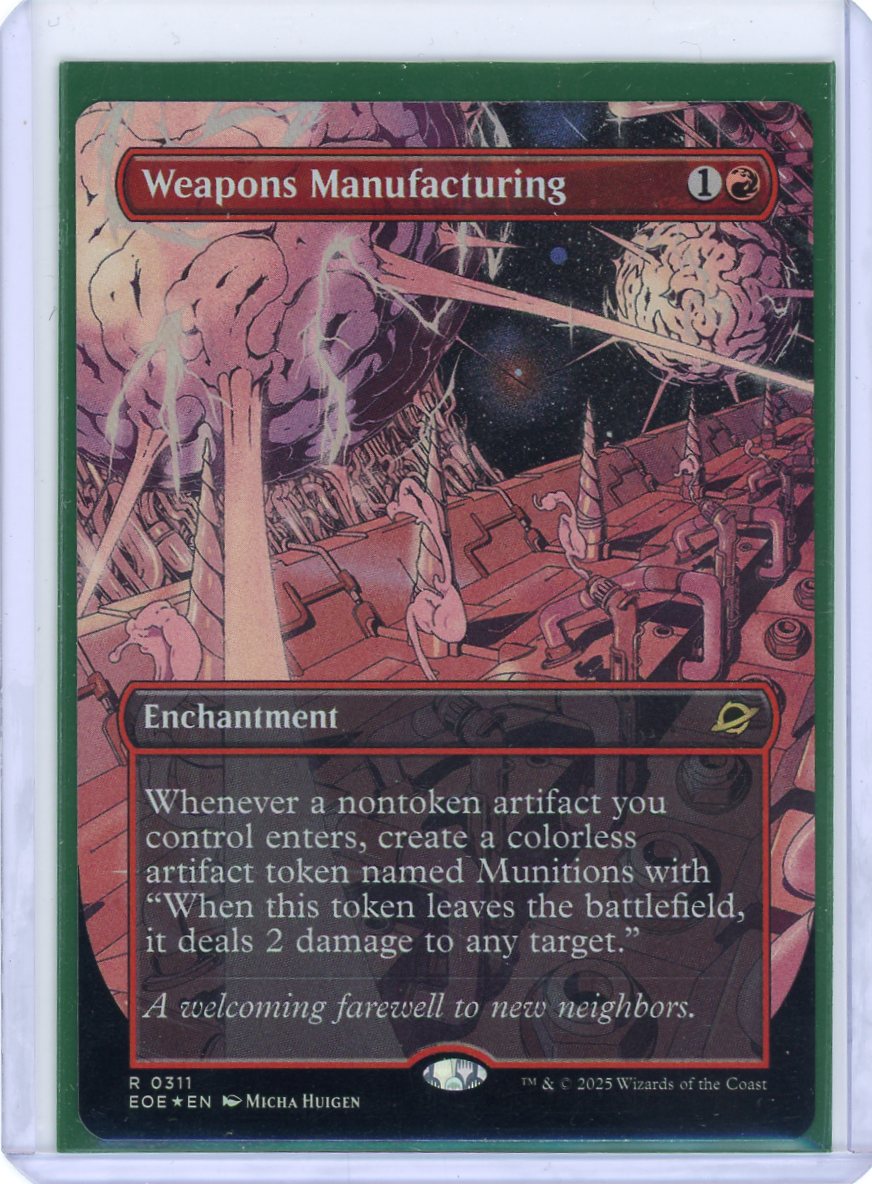 Weapons Manufacturing (Borderless) - Edge of Eternities [Holofoil]