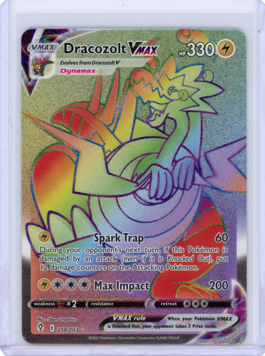 Dracozolt VMAX (Secret) - SWSH07: Evolving Skies