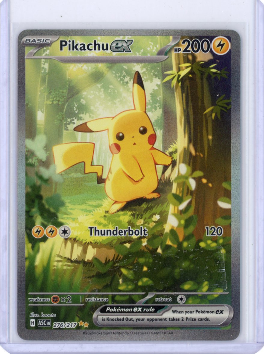 Pikachu ex - 276/217 - ME: Ascended Heroes