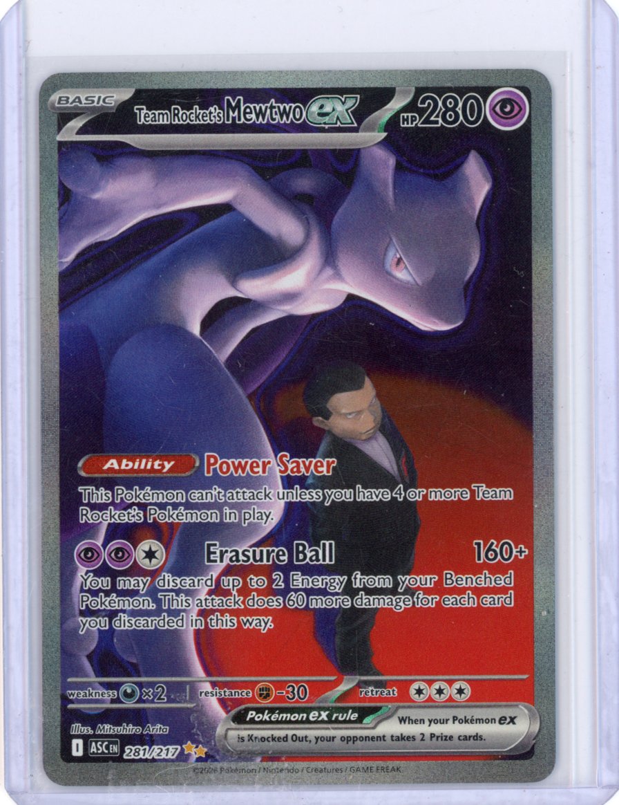 Team Rocket's Mewtwo ex - 281/217 - ME: Ascended Heroes