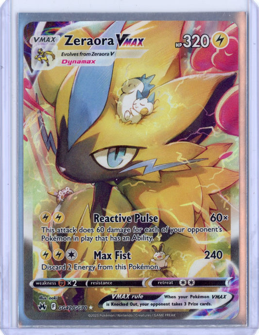 Zeraora VMAX - Crown Zenith: Galarian Gallery