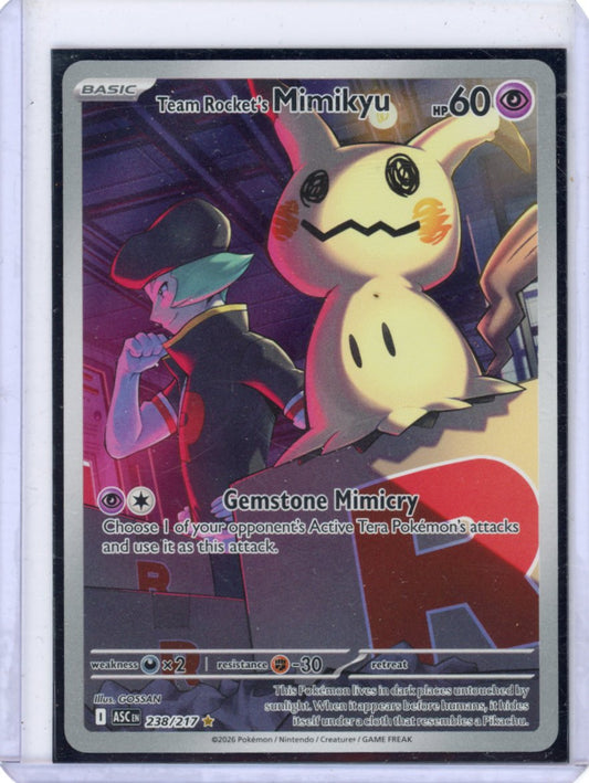 Team Rocket's Mimikyu - 238/217 - ME: Ascended Heroes